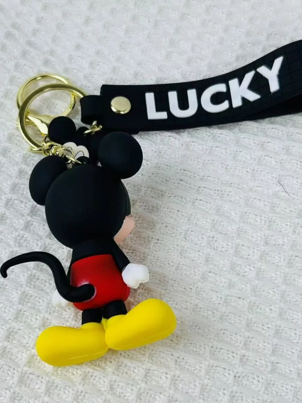Classic cartoon Mickey Mouse keychain pendant